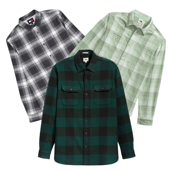 Branded Flannel Shirts 50x