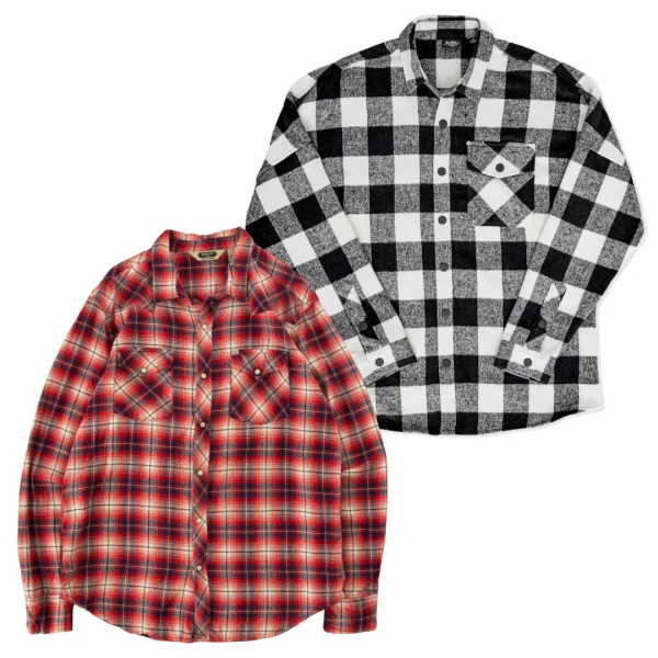 Flannel Shirts 100x