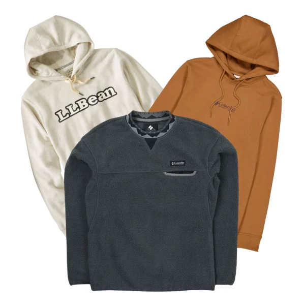 Columbia/LL Bean Sweatshirts 50x
