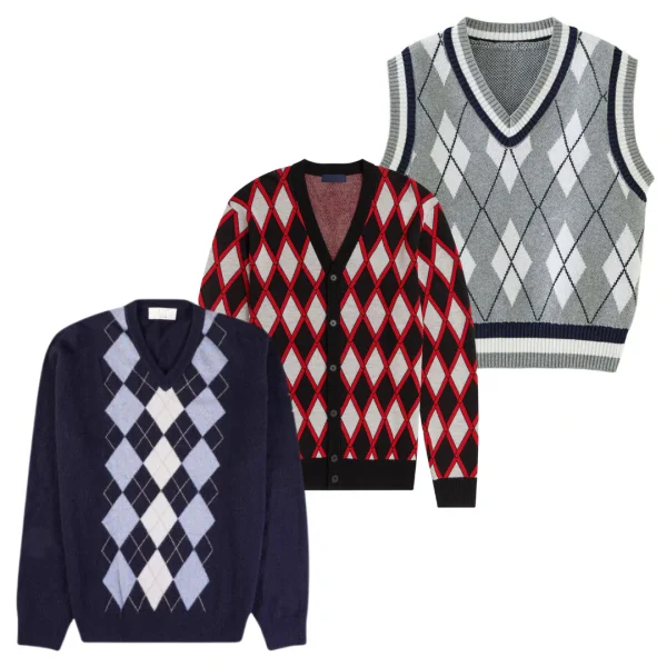 Diamond Knit Sweaters 50x
