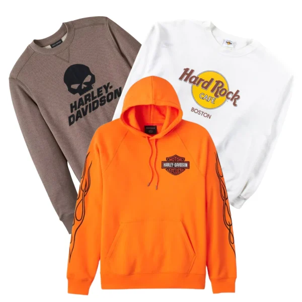 Harley Davidson/Hard Rock Cafe Sweatshirts 50x