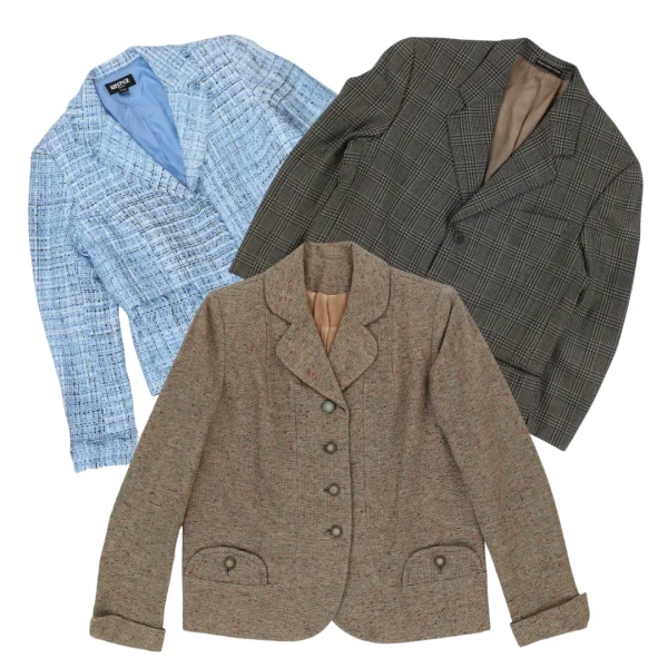 Tweed Blazers & Coats 25x