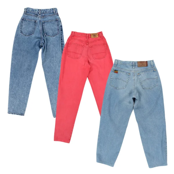 Women's High Waisted Jeans 50x
