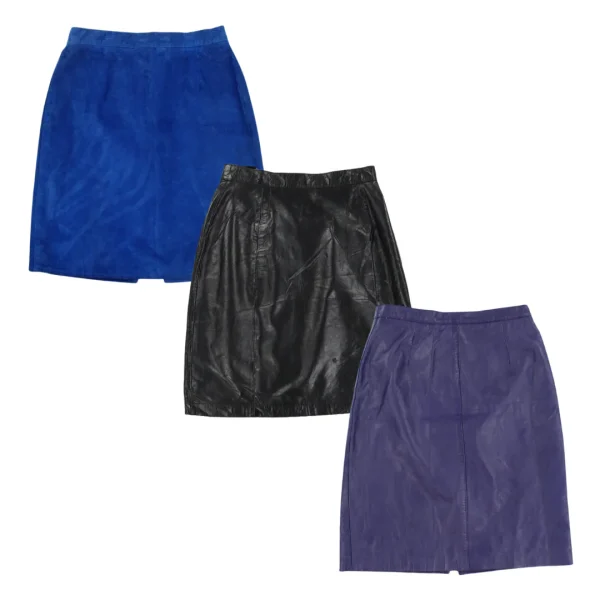 Women's Leather Skirts 50x