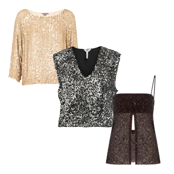 Women's Sequin Tops 50x