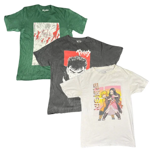 Japanese Cartoon T-Shirts 100x