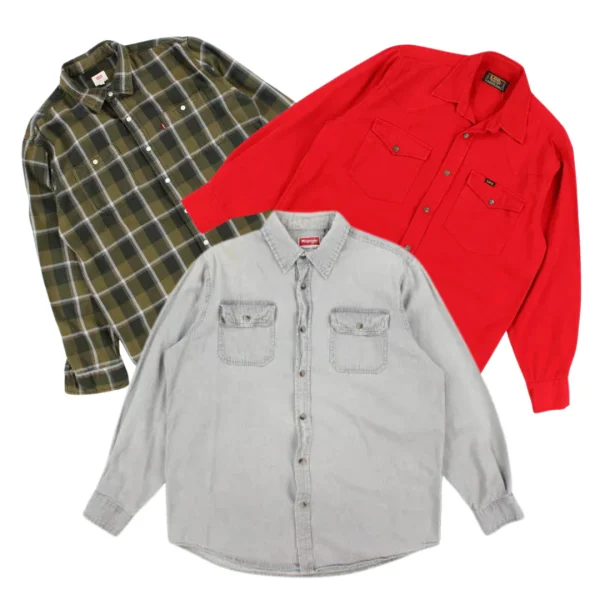 Levi's Lee Wrangler Shirts 50x